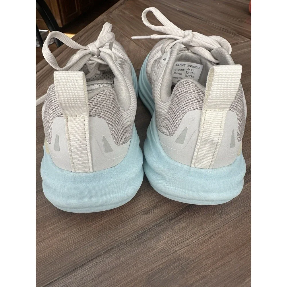 Avis Women’s Running Shoes Size 6.5 Beige Blue Yellow Orange Athletic Sneakers